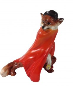 Character Fox with Stolen Goose Red Cloak HN1102 - Royal Doulton Animals