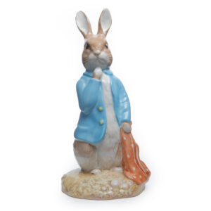 Peter and the Red Handkerchief (Large - with yellow buttons) - Beatrix Potter Figurine