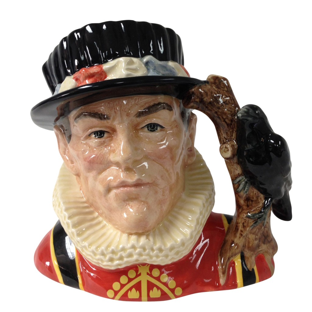 Yeoman of the Guard Strawbridge Backstamp D6885 - Large - Royal Doulton Character Jug
