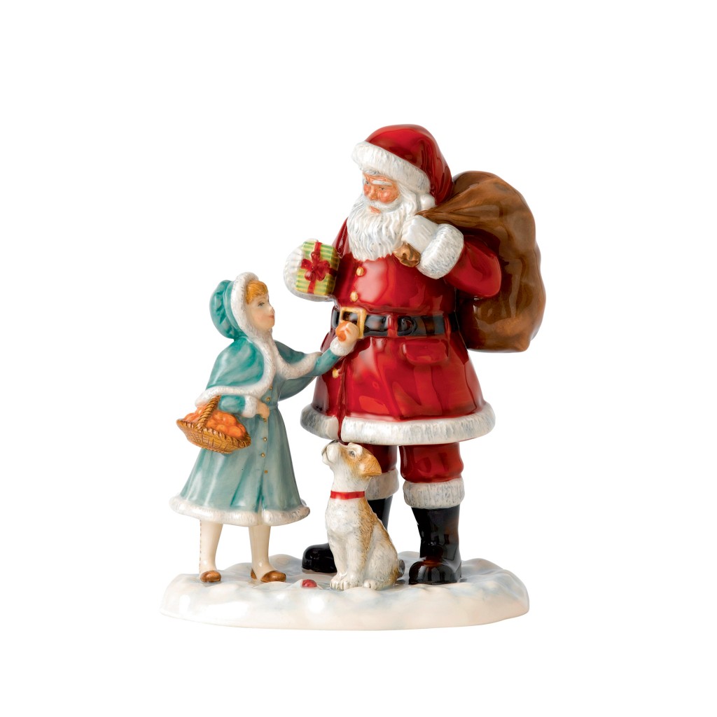 A Gift for Santa - 2015 Father Christmas Character Figure of the Year HN5733 - Royal Doulton Figurine