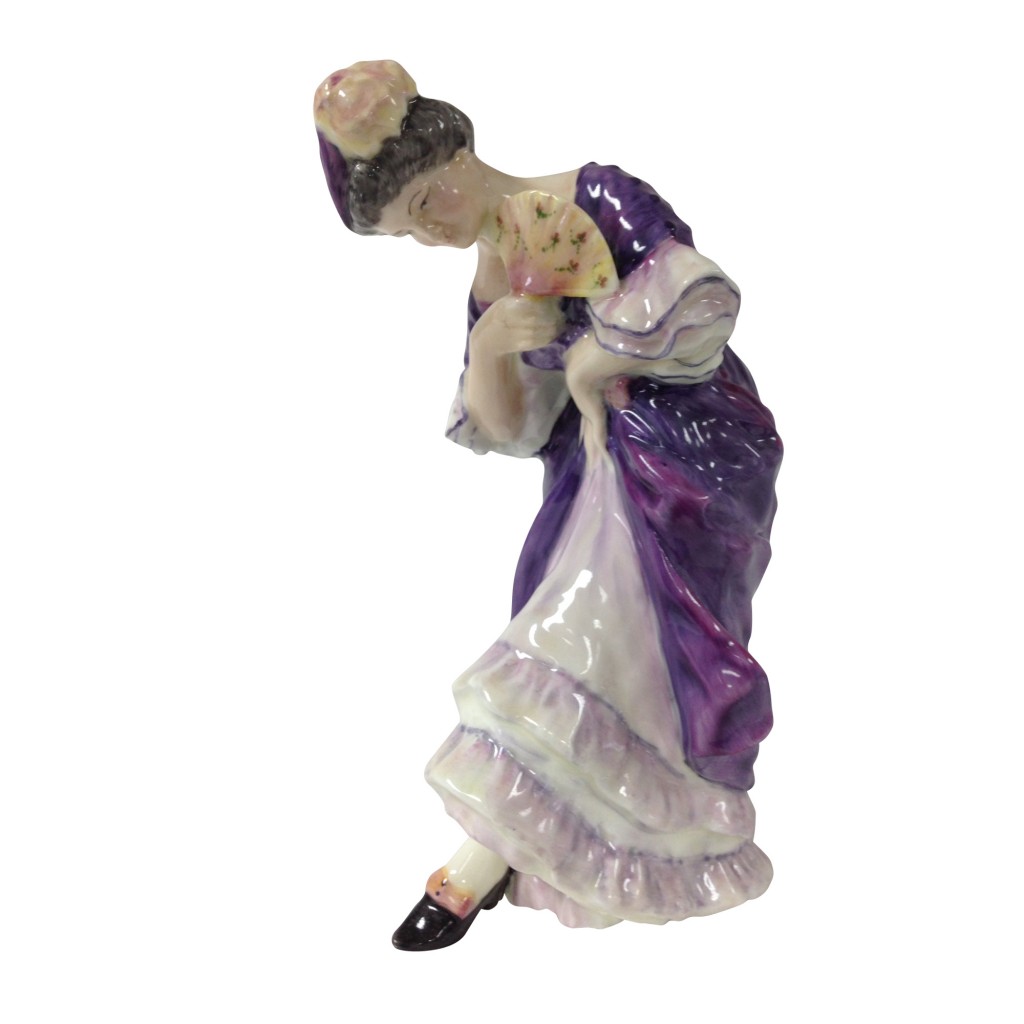 Lady with Fan - Royal Doulton Figurine