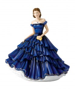 Sapphire with Brooch HN5768 - Royal Doulton Figurine