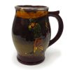 Kingsware Golfing Tankard with Silver Rim - Royal Doulton Kingsware