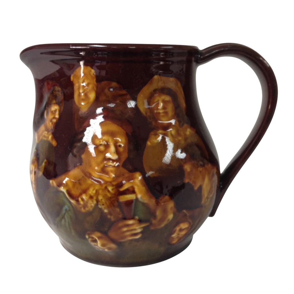 Kingsware Memories Pitcher - Royal Doulton Kingsware