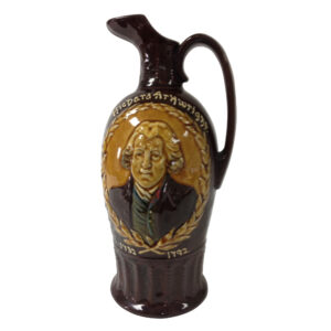 Kingsware Richard Arkwright Bottle - Royal Doulton Kingsware