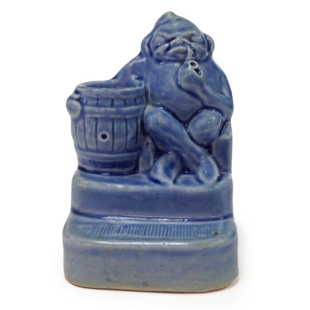Blue Matchstriker with Seated Simeon Figure SF4 - Simeon Toby