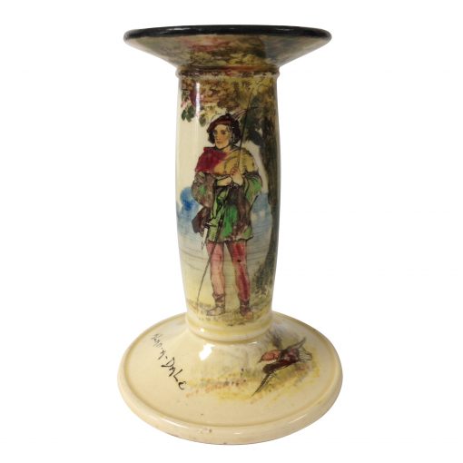 Robin Hood "Under the Greenwood Tree" Candlestick Royal Doulton