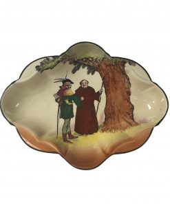 Robin Hood "Under the Greenwood Tree" Oval Tray - Royal Doulton Seriesware