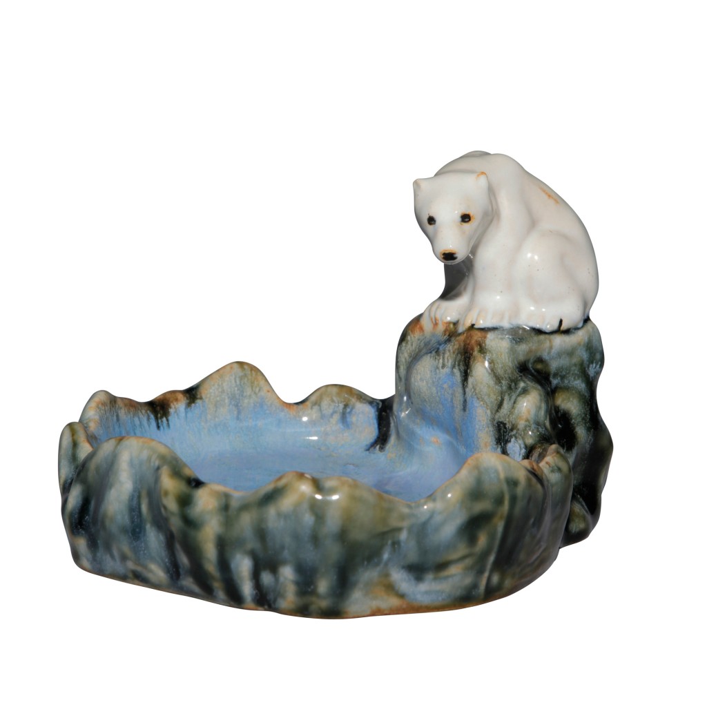 Doulton Lambeth Polar Bear Bibelot