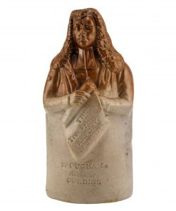 Stoneware Reform Flask of Lord Brougham