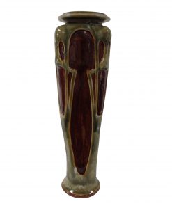 Royal Doulton Art Nouveau Stoneware Vase by Frank Butler