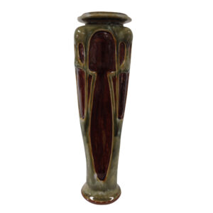 Royal Doulton Art Nouveau Stoneware Vase by Frank Butler