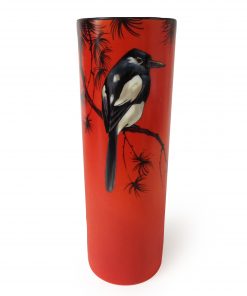 Royal Doulton Magpie Vase by H. Allen
