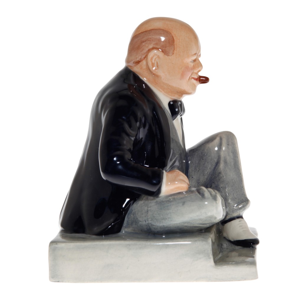 Winston Churchill Figure "Man of the Century Centenary Club"