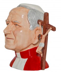 Pope John Paul II Prototype Large Character Jug