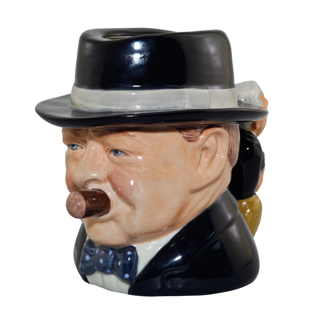 Winston Churchill "Yalta Tea Party" Character Jug