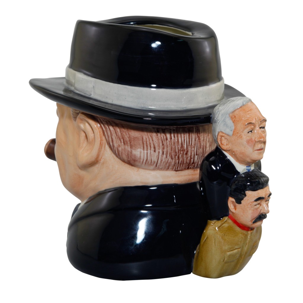 Winston Churchill "Yalta Tea Party" Character Jug