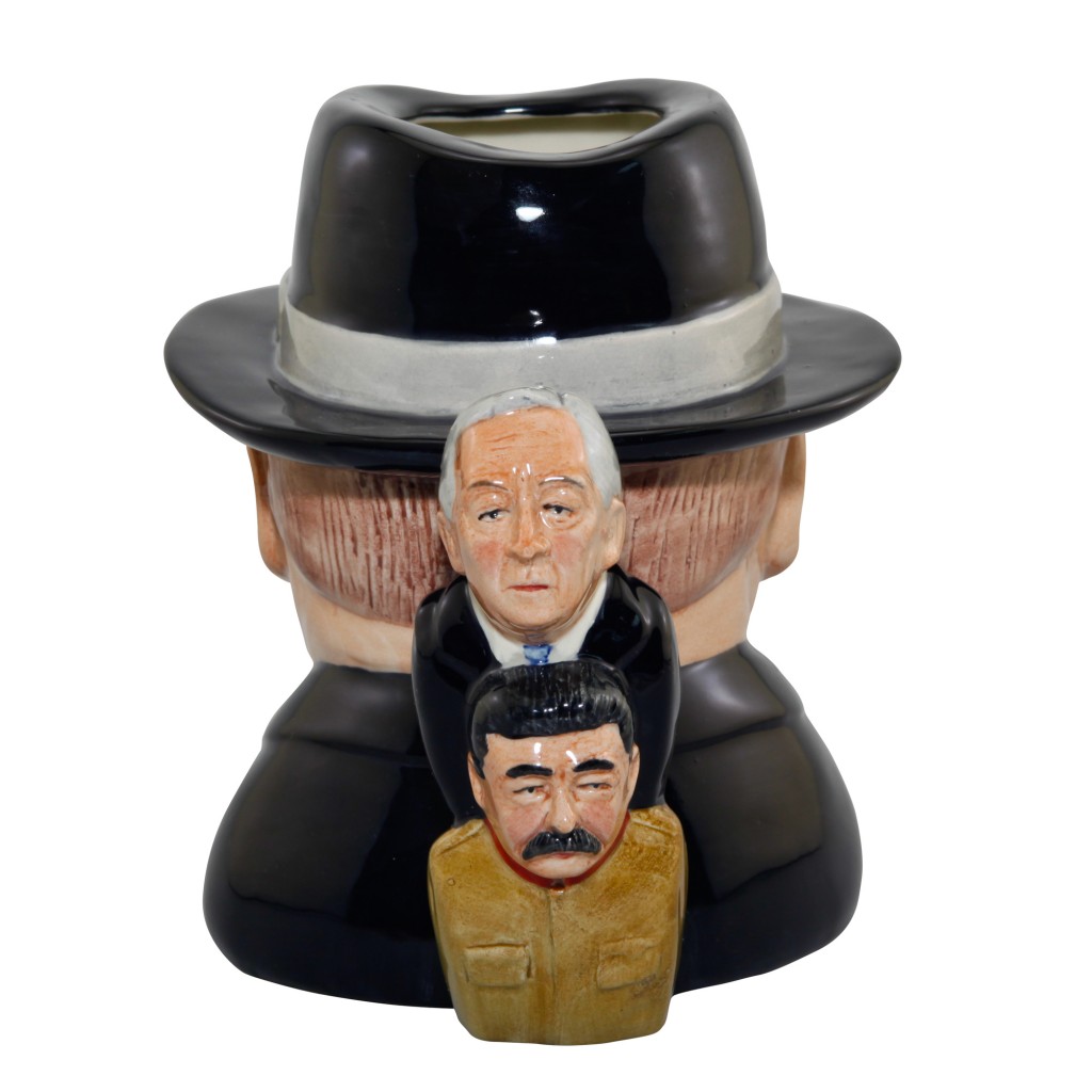 Winston Churchill "Yalta Tea Party" Character Jug