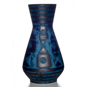 Vase Geo Textured 024