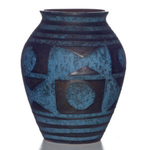 Vase Geo Textured 027