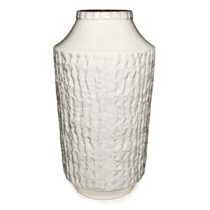 Vase White Glaze 042