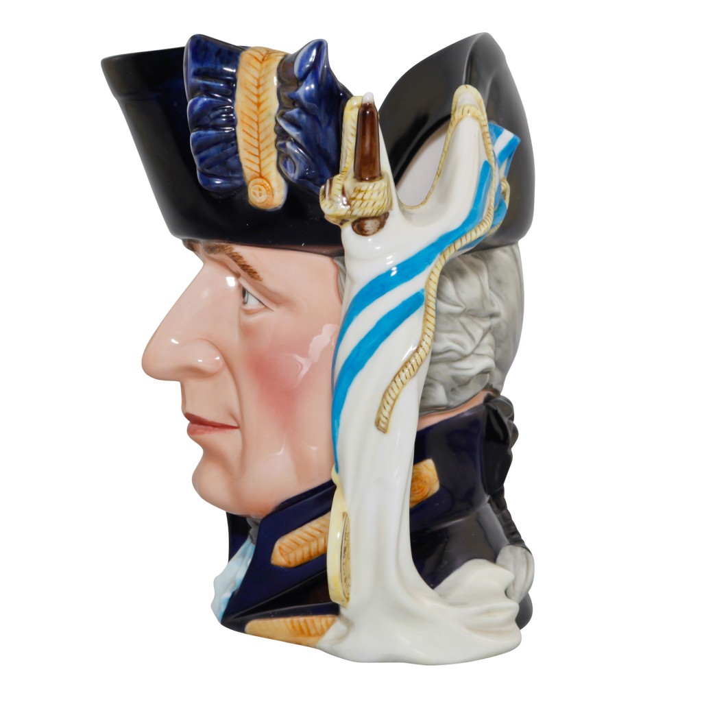 Admiral Lord Howe Large Character Jug