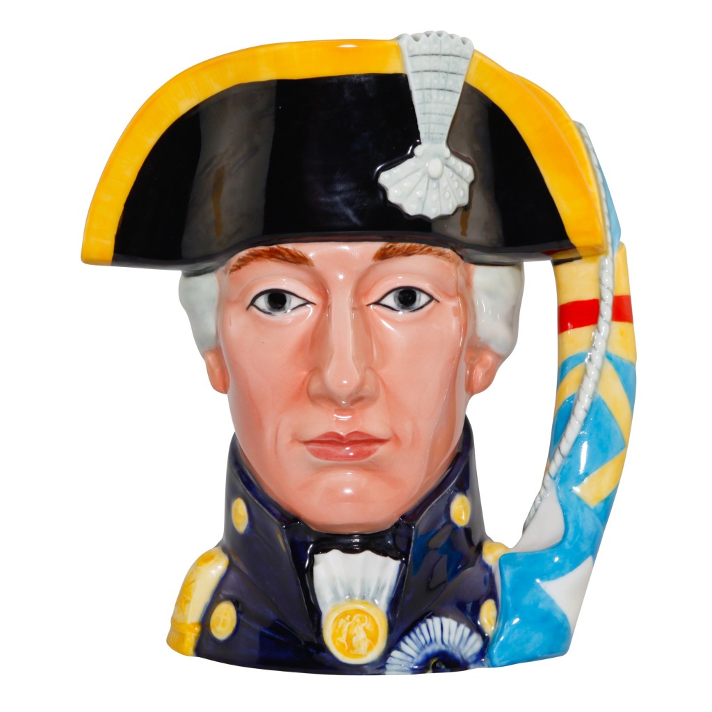 Admiral Lord Nelson Large Character Jug