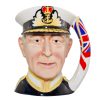 Admiral of the Fleet Earl Mountbatten of Burma Large Character Jug