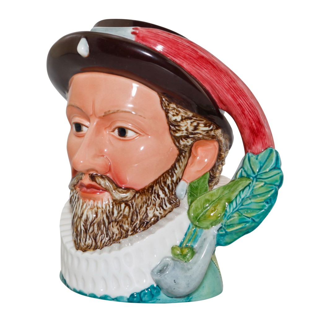 Sir Walter Raleigh Large Character Jug