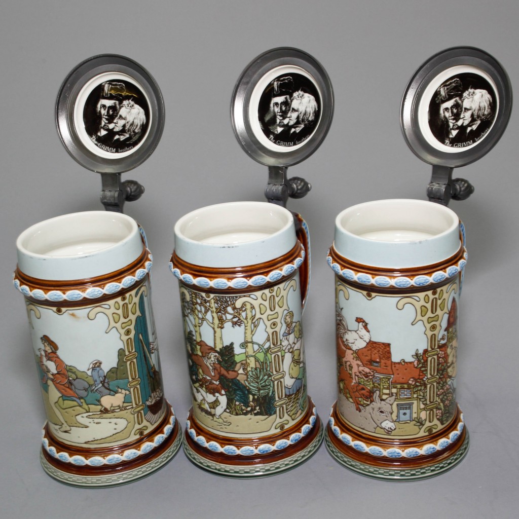Villeroy and Boch Fairytale collection 3 Tankards