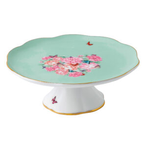 Miranda Kerr for Royal Albert Collection - Small Cake Stand "Blessings" Pattern