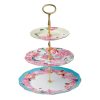 Miranda Kerr for Royal Albert Collection - Three Tier Cake Stand (Patterns include: Devotion, Gratitude and Joy)
