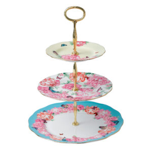 Miranda Kerr for Royal Albert Collection - Three Tier Cake Stand (Patterns include: Devotion, Gratitude and Joy)