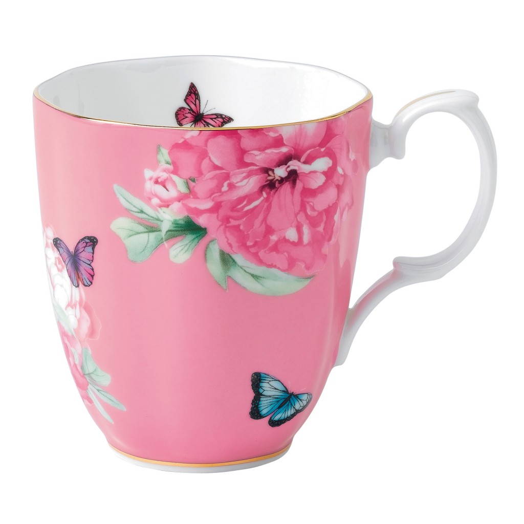 Miranda Kerr for Royal Albert Collection -  Vintage Mug (Pink) "Friendship" Pattern.