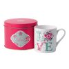 New Country Roses "Love" Mug in Tin