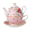 New Country Roses Tea For One (Pink)