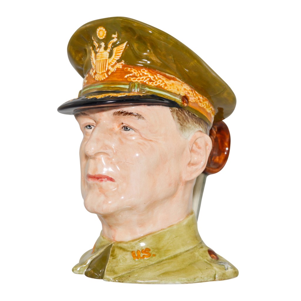 General Douglas MacArthur Large Character Jug