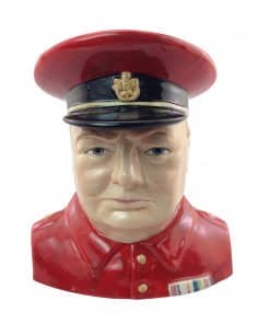 Winston Churchill Character Jug in Royal Airforce Uniform