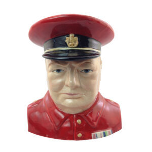 Winston Churchill Character Jug in Royal Airforce Uniform