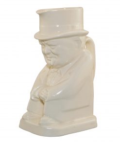 Winston Churchill Toby Jug (All White)