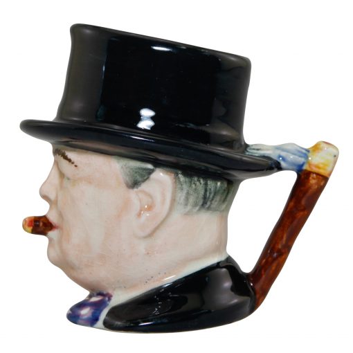 Winston Churchill Miniature Character Jug "Man of the Year"