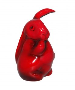 Flambe Hare Lop-Eared HN108 (Large) - Royal Doulton Animal