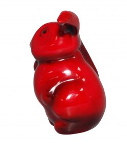 Flambe Hare Lop-Eared HN108 (Large) - Royal Doulton Animal