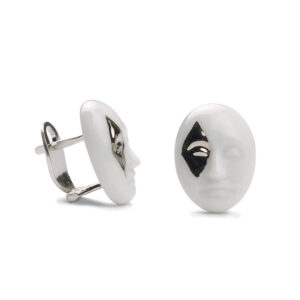 Earrings Diamond Face 1010103 - Lladro Jewelry