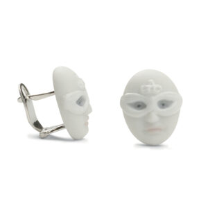 Earrings Mask Face 1010101 - Lladro Jewelry