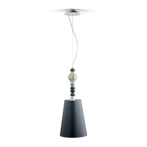 Pendant Lamp I - Black (Belle de Nuit Collection) 01023381 - Lladro Lighting
