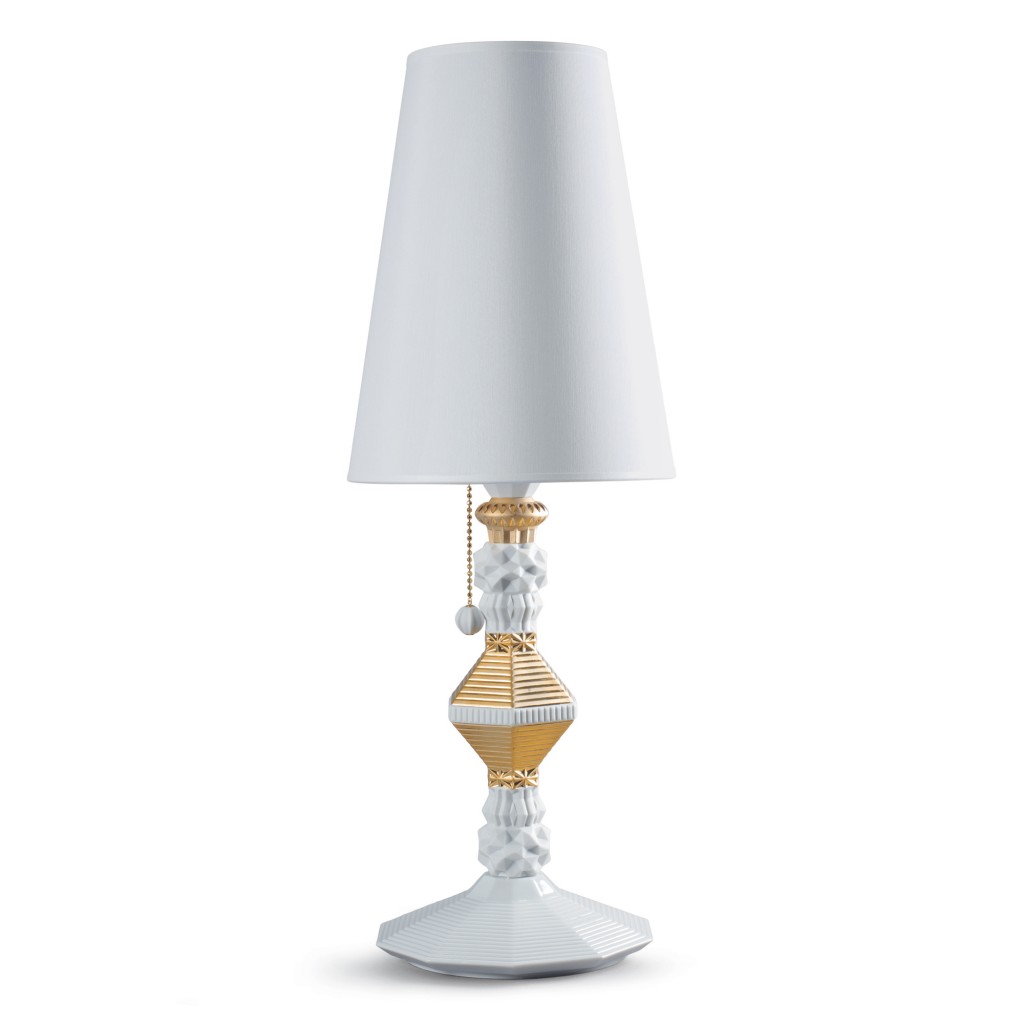 Table Lamp - Gold (Belle de Nuit Collection) 01023322- Lladro Lighting