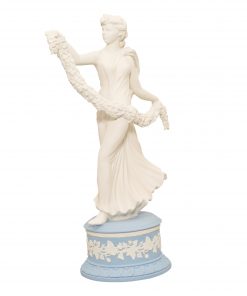 Wedgwood Jasperware Figure "Laurel Garland"