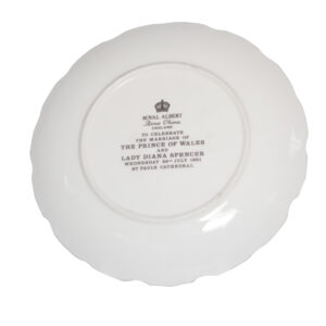 Royal Albert Commemorative Plate - To Celebrate the Marriage of The Prince of Wales and Lady Diana Spencer