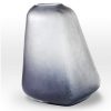 Cool Gray Vase BR0118 - Viterra Art Glass